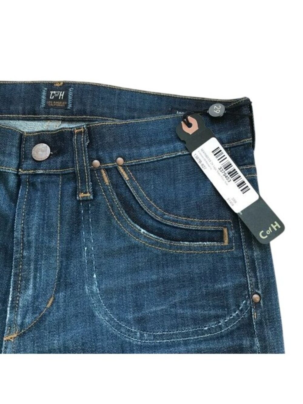 Citizens Of Humanity Super Flare Jeans Size 29 Moonriver Blue - Picture 6 of 8